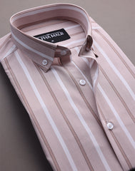 Brown Base Multi Stripes