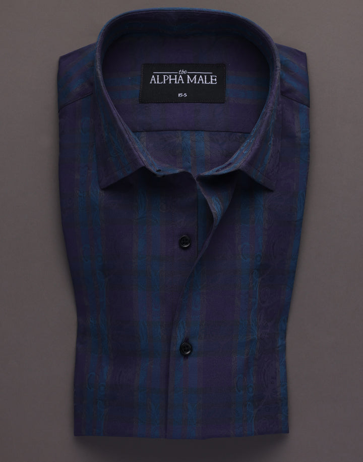 Abstract Embossed Stripes